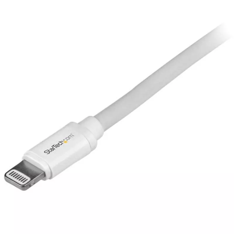 StarTech.com 2 m USB į Lightning laidas – ilgas iPhone/iPad/iPod įkrovimo laidas – Lightning į USB – Apple MFi sertifikuotas – baltas