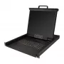 „StarTech.com“ 1U konsolė su 19 colių LCD ekranu, VGA KVM, USB, 1280x1024, 250 cd/m²