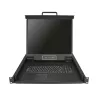 „StarTech.com“ 1U konsolė su 19 colių LCD ekranu, VGA KVM, USB, 1280x1024, 250 cd/m²