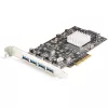 StarTech.com 4 prievadų USB PCIe kortelė - 10Gbps USB 3.1/3.2 Gen 2 Type-A PCI Express plėtinio kortelė su 2 valdikliais - 4x USB-A - USB PCIe papildymo adapterio kortelė - Windows/Mac/Linux