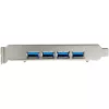 StarTech.com 4 prievadų USB PCIe kortelė - 10Gbps USB 3.1/3.2 Gen 2 Type-A PCI Express plėtinio kortelė su 2 valdikliais - 4x USB-A - USB PCIe papildymo adapterio kortelė - Windows/Mac/Linux