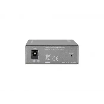 LevelOne RJ45 į SFP valdomas greitas eterneto medijos keitiklis