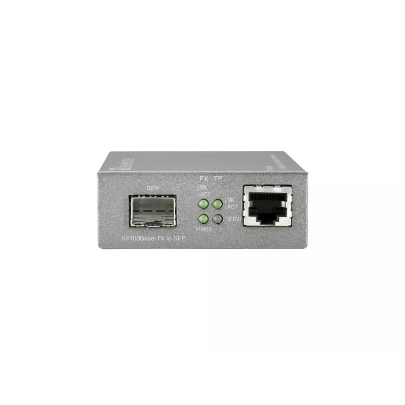 LevelOne RJ45 į SFP valdomas greitas eterneto medijos keitiklis