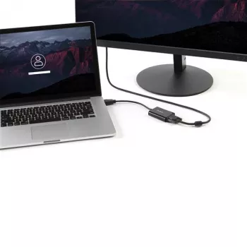 StarTech.com HDMI į VGA vaizdo adapteris su garsu, skirtas staliniam kompiuteriui / nešiojamam kompiuteriui / ultrabook - 1920x1080