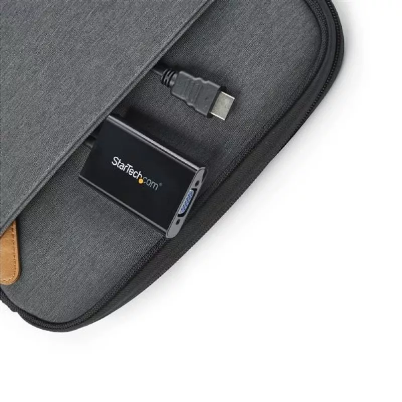 StarTech.com HDMI į VGA vaizdo adapteris su garsu, skirtas staliniam kompiuteriui / nešiojamam kompiuteriui / ultrabook - 1920x1080