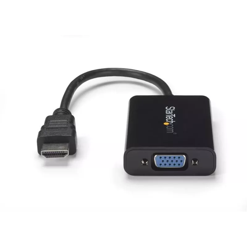 StarTech.com HDMI į VGA vaizdo adapteris su garsu, skirtas staliniam kompiuteriui / nešiojamam kompiuteriui / ultrabook - 1920x1080