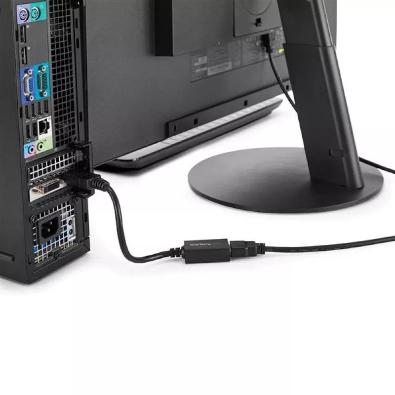StarTech.com DisplayPort į HDMI adapteris – DP 1.2 į HDMI vaizdo keitiklis 1080p – DP į HDMI monitorių/TV/ekraną laidas adapteris – pasyvus DP į HDMI adapteris – fiksuojanti DP jungtis