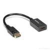 StarTech.com DisplayPort į HDMI adapteris – DP 1.2 į HDMI vaizdo keitiklis 1080p – DP į HDMI monitorių/TV/ekraną laidas adapteris – pasyvus DP į HDMI adapteris – fiksuojanti DP jungtis