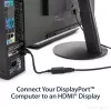 StarTech.com DisplayPort į HDMI adapteris – DP 1.2 į HDMI vaizdo keitiklis 1080p – DP į HDMI monitorių/TV/ekraną laidas adapteris – pasyvus DP į HDMI adapteris – fiksuojanti DP jungtis