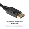 StarTech.com DisplayPort į HDMI adapteris – DP 1.2 į HDMI vaizdo keitiklis 1080p – DP į HDMI monitorių/TV/ekraną laidas adapteris – pasyvus DP į HDMI adapteris – fiksuojanti DP jungtis