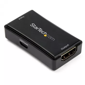 StarTech.com HDBOOST4K2 HDMI signalo stiprintuvas / kartotuvas, 4K 60 Hz, iki 14 m, maitinamas iš USB, 7.1 garsas, YUV 4:4:4