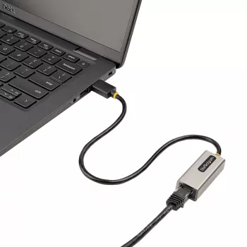 StarTech.com USB 3.0 į Gigabit Ethernet tinklo adapteris - 10/100/1000 Mbps, USB į RJ45, USB 3.0 į LAN adapteris, USB 3.0 Ethernet adapteris (GbE), 11 colių integruotas kabelis, tvarkyklių diegimo nereikia