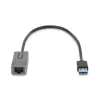 StarTech.com USB 3.0 į Gigabit Ethernet tinklo adapteris - 10/100/1000 Mbps, USB į RJ45, USB 3.0 į LAN adapteris, USB 3.0 Ethernet adapteris (GbE), 11 colių integruotas kabelis, tvarkyklių diegimo nereikia
