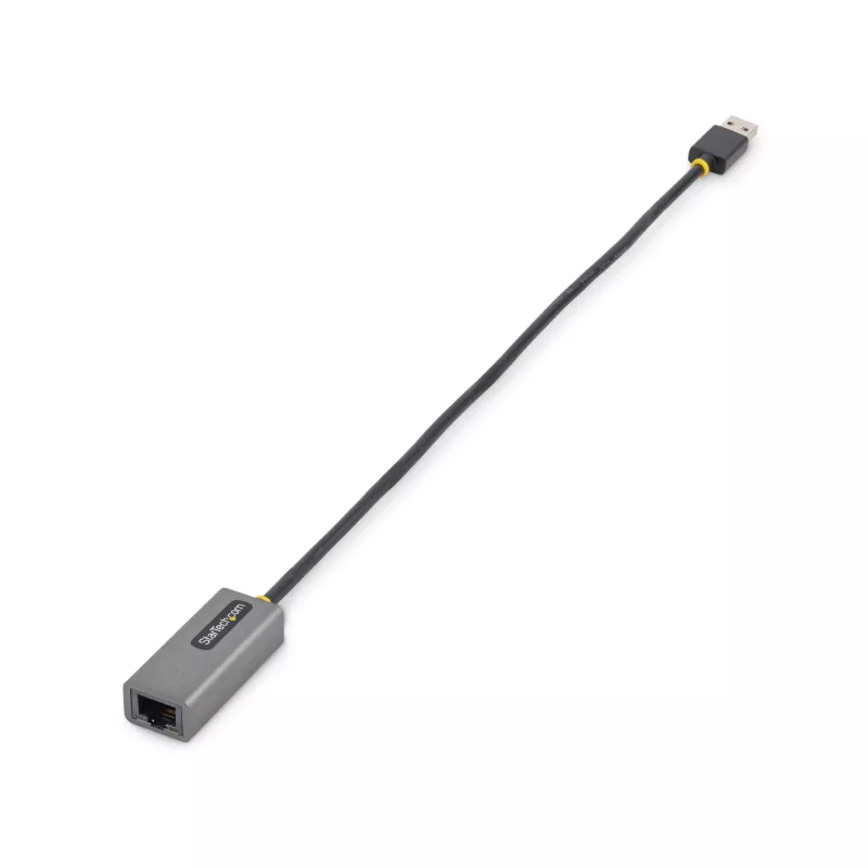 StarTech.com USB 3.0 į Gigabit Ethernet tinklo adapteris - 10/100/1000 Mbps, USB į RJ45, USB 3.0 į LAN adapteris, USB 3.0 Ethernet adapteris (GbE), 11 colių integruotas kabelis, tvarkyklių diegimo nereikia