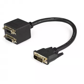 StarTech.com 30 cm DVI-D į 2x DVI-D skirstytuvas kabelis (M/F)
