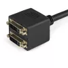 StarTech.com 30 cm DVI-D į 2x DVI-D skirstytuvas kabelis (M/F)