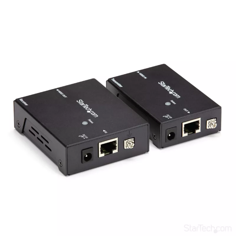 StarTech.com HDMI per CAT5e HDBaseT prailgintuvas – maitinimas per kabelį – Ultra HD 4K – TAA