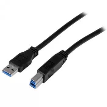 StarTech.com 1 m (3 pėdų) sertifikuotas SuperSpeed USB 3.0 A–B laidas – vyriškas/vyriškas