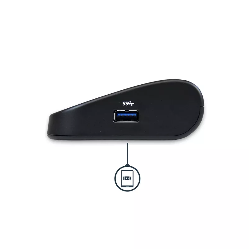 StarTech.com USB 3.0 dokavimo stotelė dviem monitoriams su HDMI ir DVI/VGA