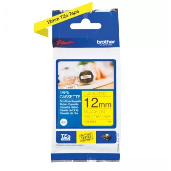 Brother TZE631S juosta etiketėms spausdinti Juoda ant geltonos TZe