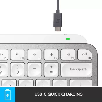 Logitech MX Keys Mini belaidė apšviesta klaviatūra mini QWERTY