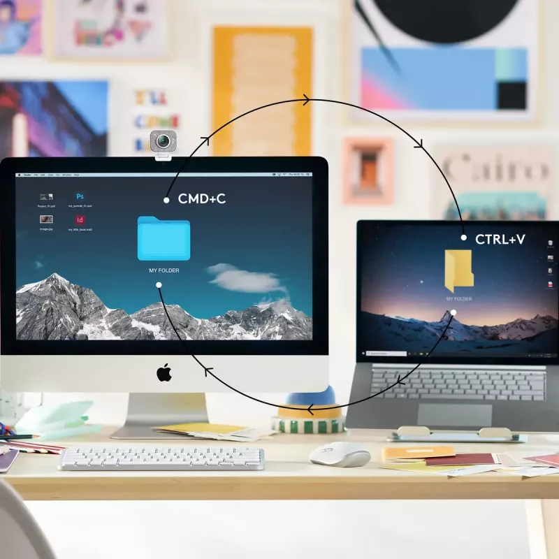 Logitech MX Keys Mini belaidė apšviesta klaviatūra mini QWERTY