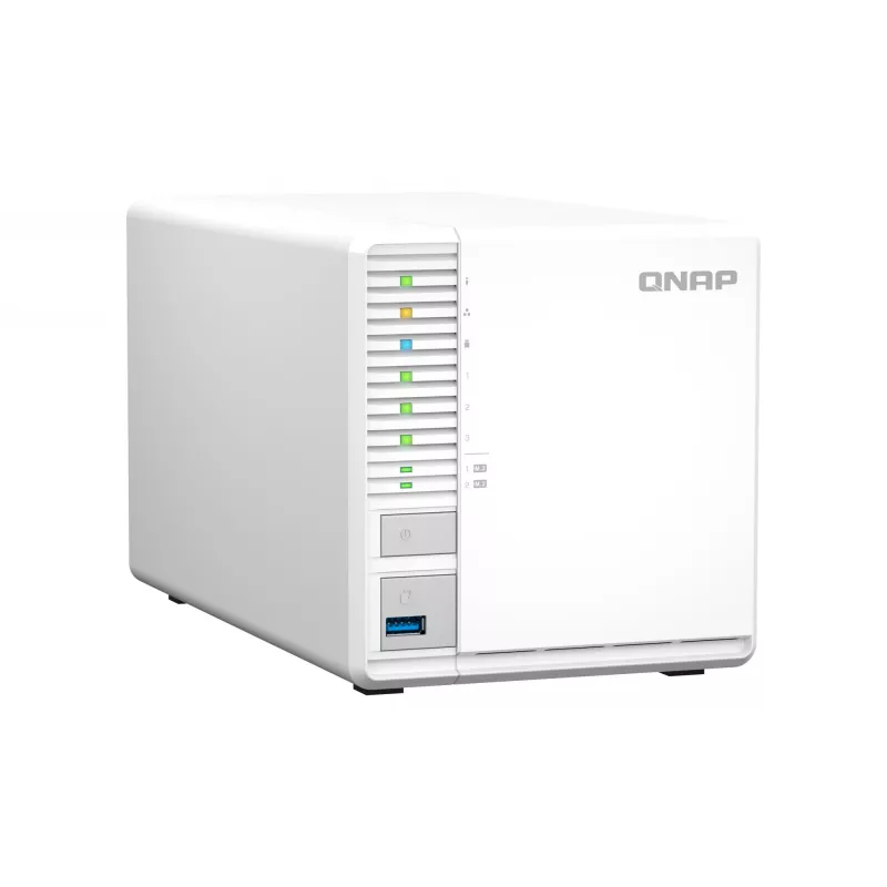QNAP TS-364 NAS bokštinis Intel® Celeron® N5095 8 GB DDR4 0 TB QNAP Turbo System Baltas