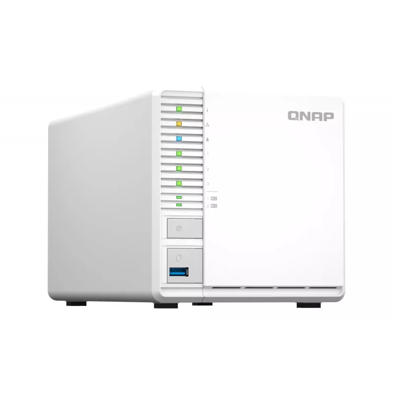 QNAP TS-364 NAS bokštinis Intel® Celeron® N5095 8 GB DDR4 0 TB QNAP Turbo System Baltas