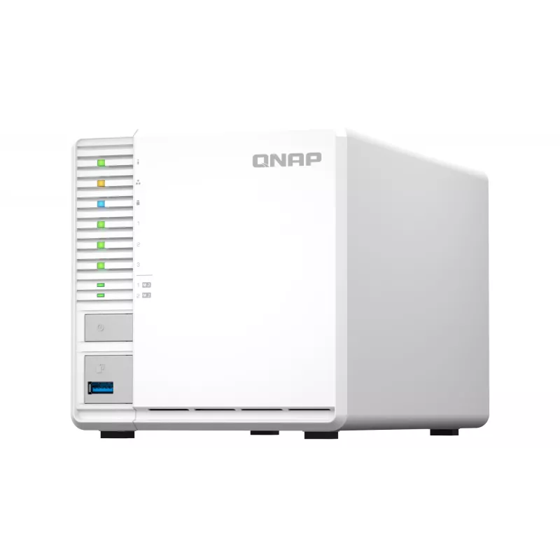 QNAP TS-364 NAS bokštinis Intel® Celeron® N5095 8 GB DDR4 0 TB QNAP Turbo System Baltas