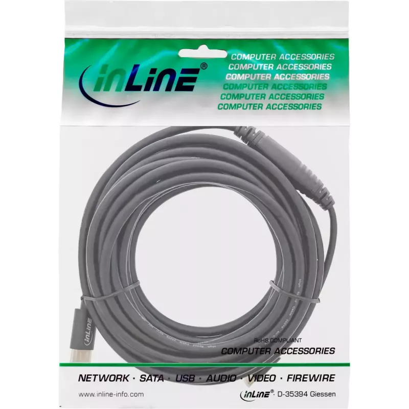 USB-C į HDMI laidas InLine 64111, 1 m