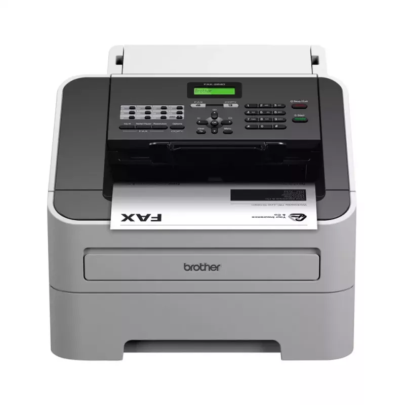 Faksas Brother FAX-2840 lazerinis 33,6 Kbit/s A4 juoda, pilka