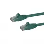 StarTech.com 1m CAT6 Ethernet kabelis – žalias CAT 6 Gigabit Ethernet laidas – 250MHz 100W PoE RJ45 UTP tinklo/jungiamasis kabelis be užkabinimų su įtempimo mažinimu, individualiai išbandytas