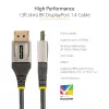 StarTech.com 4 m VESA sertifikuotas DisplayPort 1.4 laidas - 8K 60Hz HDR10 - Ultra HD 4K 120Hz - DP 1.4 laidas monitoriams - DisplayPort į DisplayPort