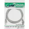 InLine Patch laidas F/UTP Cat.5e pilkas 1m