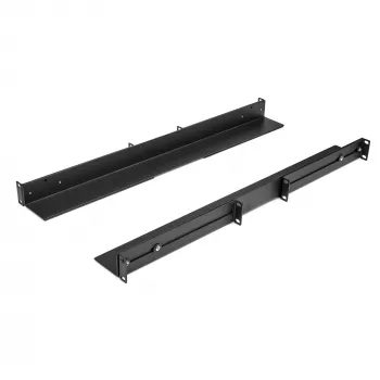 StarTech.com 1U 19 colių serverio stovo bėgeliai – 24–36 colių reguliuojamas gylis – universalūs 4 stulpo stovo tvirtinimo bėgeliai – tinklo įrangos/serverio/UPS tvirtinimo rinkinys HPE ProLiant Dell PowerEdge