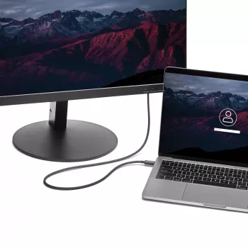 StarTech.com 1m Thunderbolt 3 (20Gbps) USB-C laidas - suderinamas su Thunderbolt, USB ir DisplayPort
