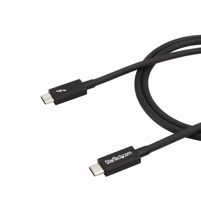 StarTech.com 1m Thunderbolt 3 (20Gbps) USB-C laidas - suderinamas su Thunderbolt, USB ir DisplayPort