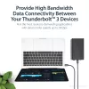 StarTech.com 1m Thunderbolt 3 (20Gbps) USB-C laidas - suderinamas su Thunderbolt, USB ir DisplayPort