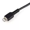 StarTech.com 15 cm USB-A į Lightning laidas – itin tvirtas, aramido pluoštu sustiprintas, Apple MFi sertifikuotas (juodas)
