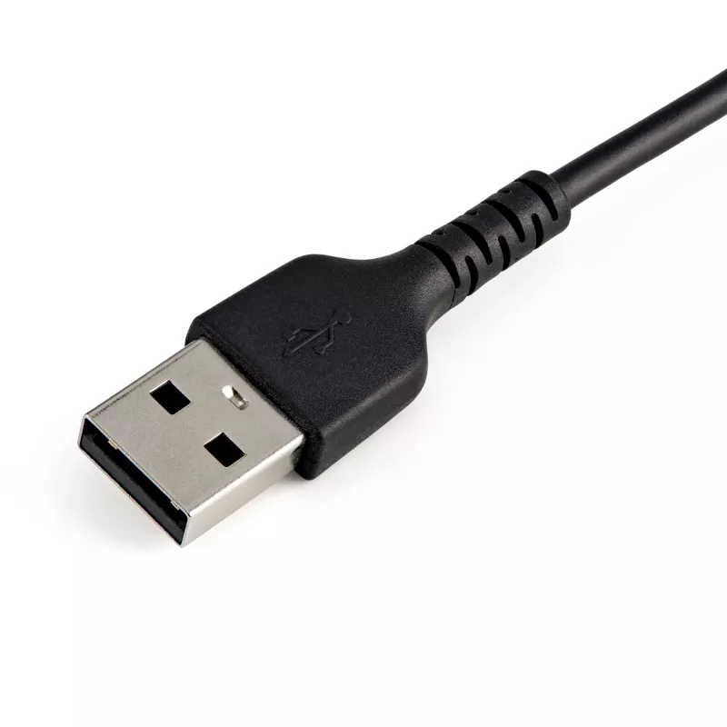 StarTech.com 15 cm USB-A į Lightning laidas – itin tvirtas, aramido pluoštu sustiprintas, Apple MFi sertifikuotas (juodas)