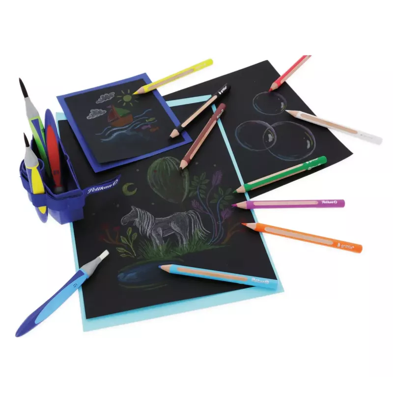 Akvareliniai pieštukai Pelikan griffix Multicolour 10 vnt.
