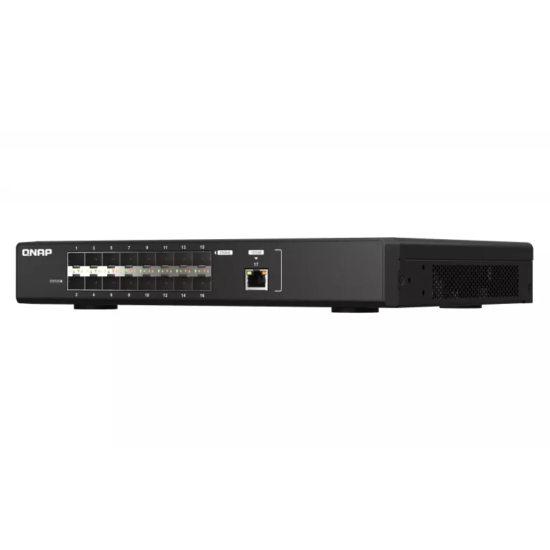 QNAP QSW-M5216-1T tinklo jungiklis, valdomas L2, juodas