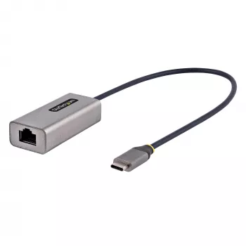 StarTech.com US1GC30B2 USB-C į Gigabit Ethernet adapteris, USB 3.0, 10/100/1000 Mbps, ASIX AX88179A, 30 cm laidas, pilkos spalvos