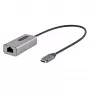StarTech.com USB-C į Ethernet adapteris, USB 3.0 į Gigabit Ethernet tinklo adapteris - 10/100/1000 Mbps, USB-C į RJ45 Ethernet adapteris (GbE), 30 cm integruotas kabelis, tvarkyklių nereikalaujantis diegimas