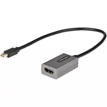 StarTech.com Mini DisplayPort į HDMI adapteris - mDP į HDMI adapteris - 1080p - Mini DisplayPort 1.2 į HDMI monitorių/ekraną - Mini DP į HDMI vaizdo keitiklis - 12 colių ilgio kabelis - Atnaujinta MDP2HDMI versija
