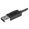 StarTech.com 4 prievadų nešiojamas USB 2.0 šakotuvas su įmontuotu kabeliu
