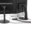 StarTech.com USB 3.0 Mini Dock – nešiojama USB-A stotelė su dviem DisplayPort 4K 60Hz ir Gigabit Ethernet – 30 cm kabelis