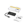 StarTech.com USB 3.0 Mini Dock – nešiojama USB-A stotelė su dviem DisplayPort 4K 60Hz ir Gigabit Ethernet – 30 cm kabelis