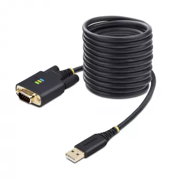 StarTech.com USB į RS232 adapterio laidas, 3 m, USB-A į DB9, FTDI, COM išlaikymas, ESD apsauga
