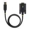 StarTech.com USB į RS232 adapterio laidas, 3 m, USB-A į DB9, FTDI, COM išlaikymas, ESD apsauga